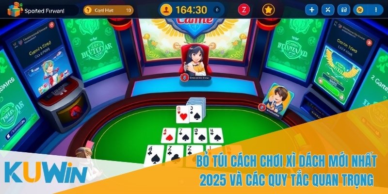 Bỏ Túi Cách Chơi Xì Dách Mới Nhất 2025 – Hướng Dẫn Từ KUWIN 2 Bỏ túi cách chơi Xì Dách mới nhất 2025 và học cách đọc tình huống