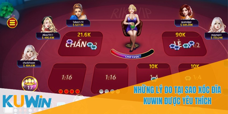 Xóc Đĩa KUWIN - Cơ Hội Lớn Để Kiếm Tiền Từ Cá Cược 1 Tỷ lệ thắng cược của Xóc Đĩa KUWIN là 50/50